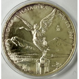 (Absolute Rarit&auml;t!!) 1 onza 1998 Libertad Silberm&uuml;nze Mexiko Plata Pura 
