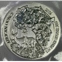 Silberunze Ruanda Year of the Rat 2020 Lunar Serie