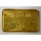 Sammlerstück: 100g Heraeus alte Form Goldbarren