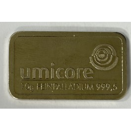 10g Palladiumbarren Umicore Resale