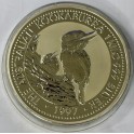 1 Kilo Kookaburra 1997 Silbermünze (rar!!!) gekapselt