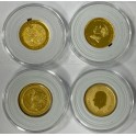 1/10oz verschiedene seltene Motive Goldmünze