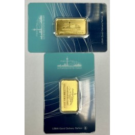 1/2oz Goldbarren im Blister