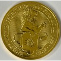 1oz Queens Beasts Goldmünze - White Lion of Mortimer 2020