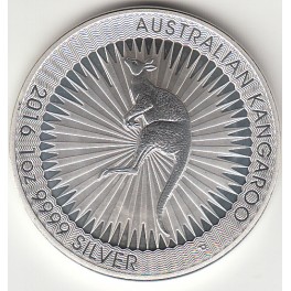1oz Kangaroo Silbermünze Australien