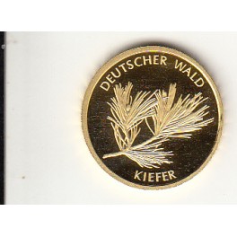 20 Euro Deutscher Wald Kiefer mit Zertifikat 