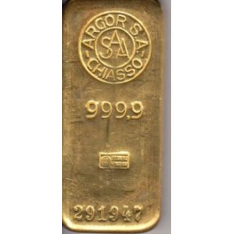500 Gramm Goldbarren Argor Chiasso