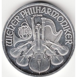 1 Unze Wiener Philharmoniker Silber in 20er-Tube