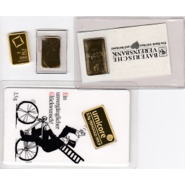 2,5 Gramm Goldbarren Resale ohne Blister