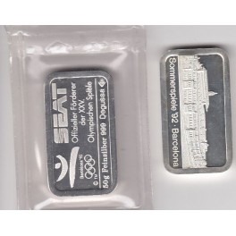 50 Gramm Silberbarren ESG Resale