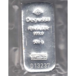 500 Gramm Silberbarren Heimerle Resale